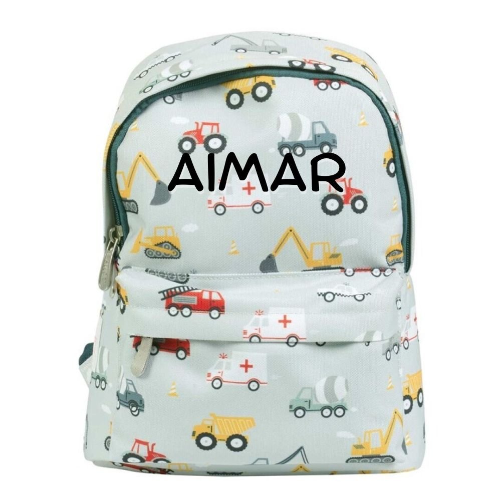 Mochila infantil guardería Vehículos - Nanetes